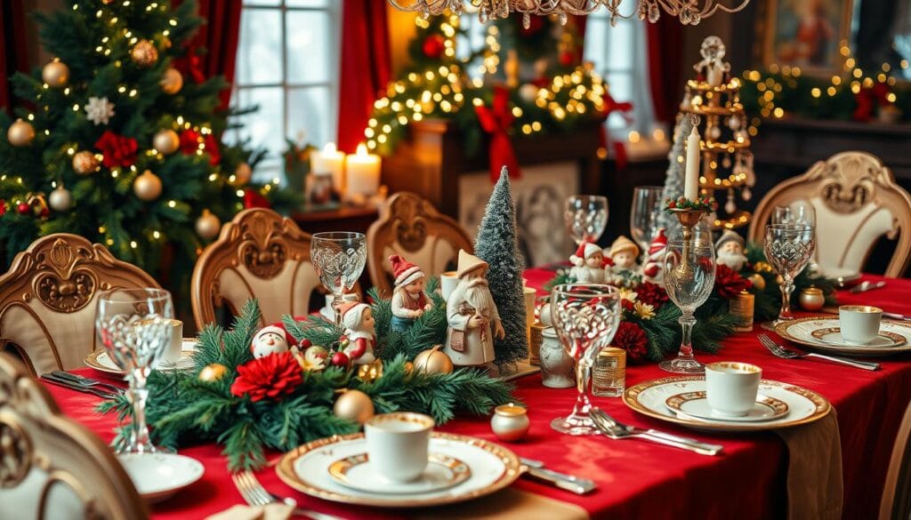 holiday table setting inspiration