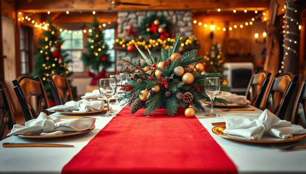 holiday table setting inspiration