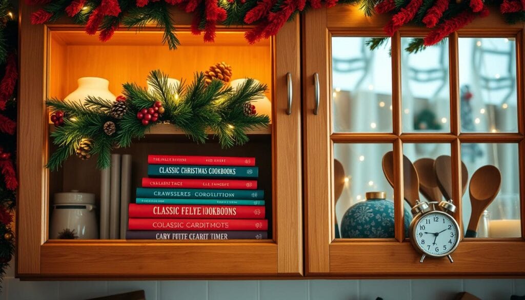 holiday-themed kitchen cabinet accessories