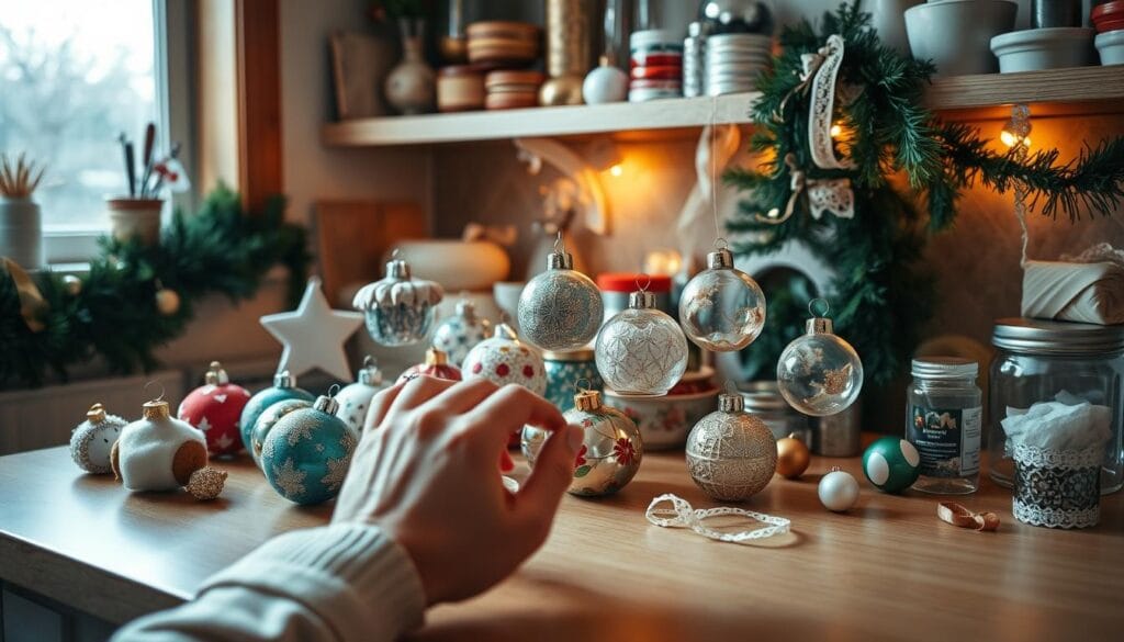 homemade ornaments
