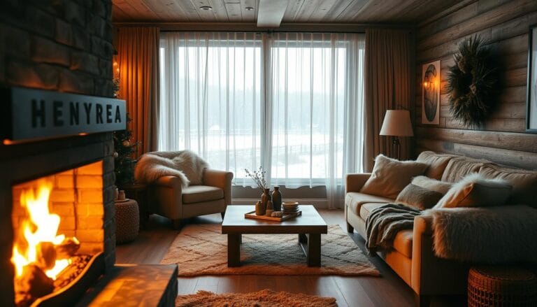 hygge home decor winter