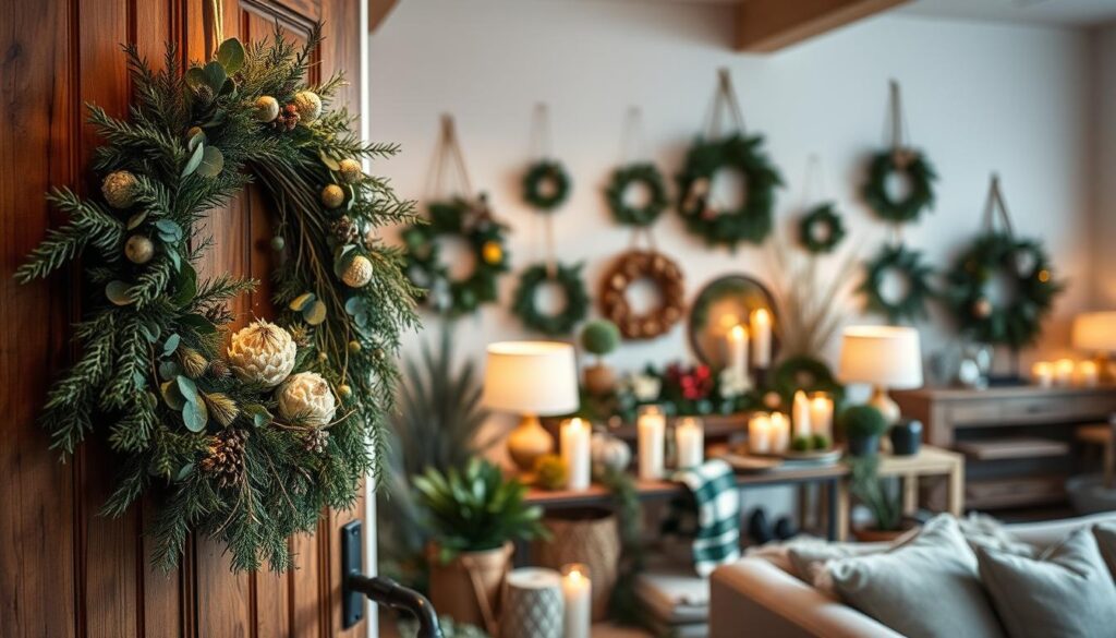 indoor wreath decor ideas