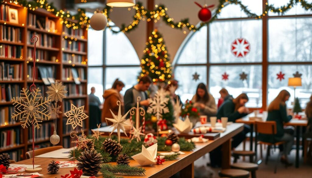 library holiday crafts