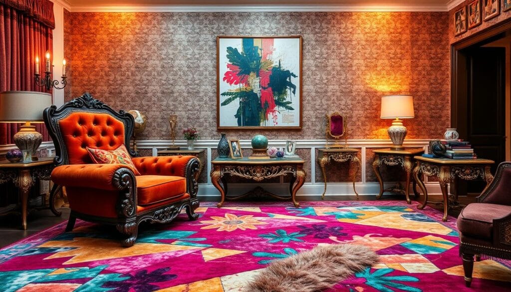 maximalist statement furniture