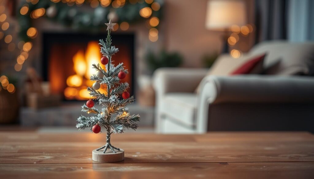 mini holiday tree decor