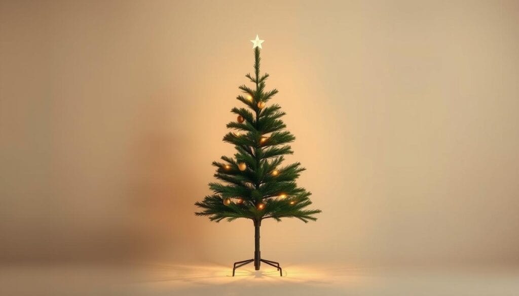 minimalist Christmas tree