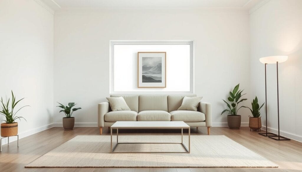 minimalist living room
