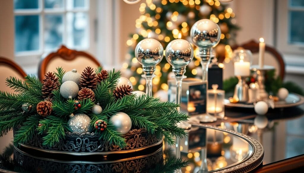 mirror centerpieces