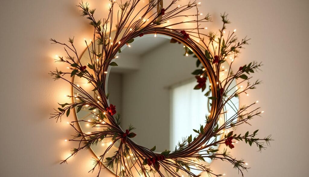 mirror wreath designs