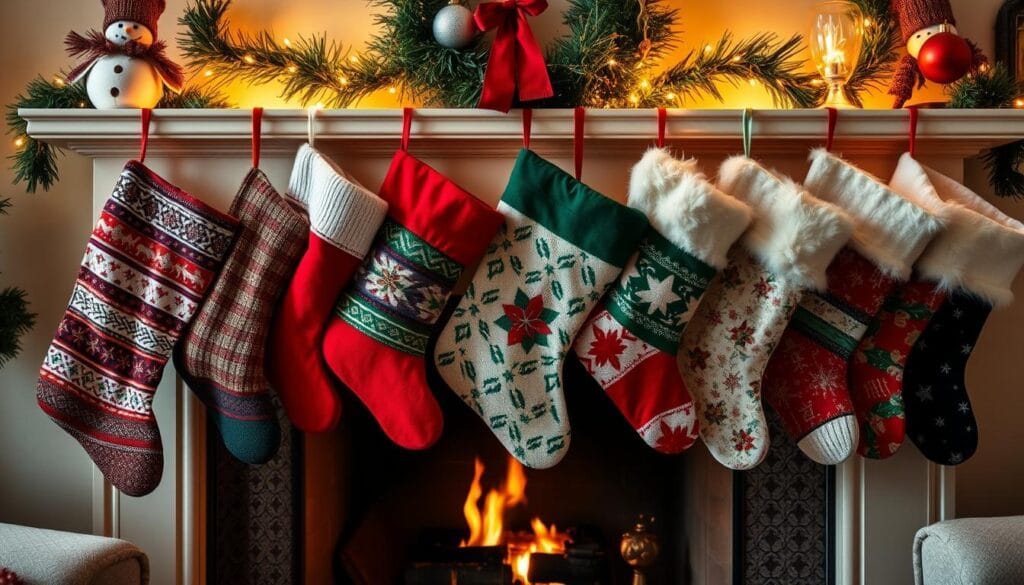 mixing and matching stocking styles