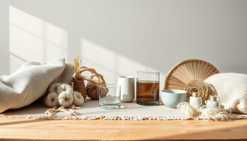 mixing materials for depth in home decor