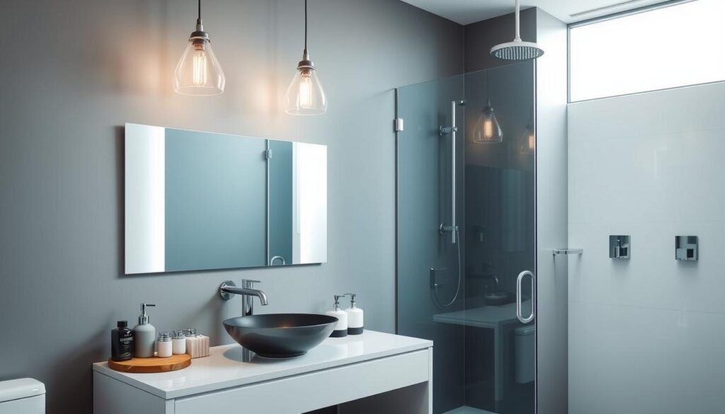 modern bathroom fixtures and accessories