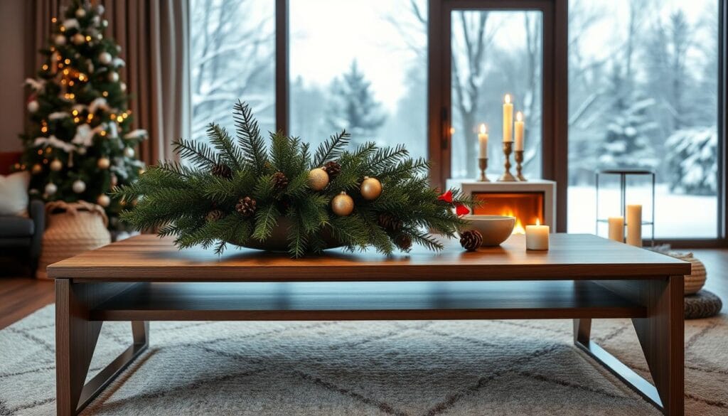 modern holiday coffee table ideas