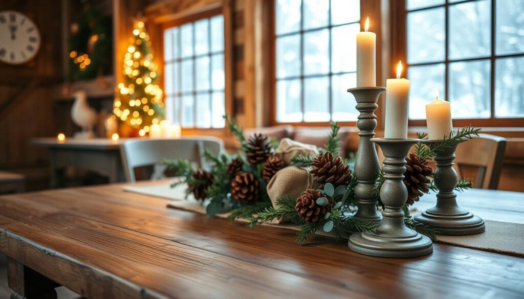 natural christmas decor ideas farmhouse