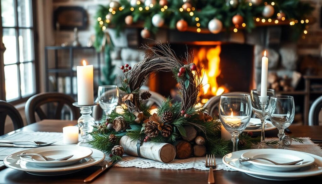 nature inspired christmas decor