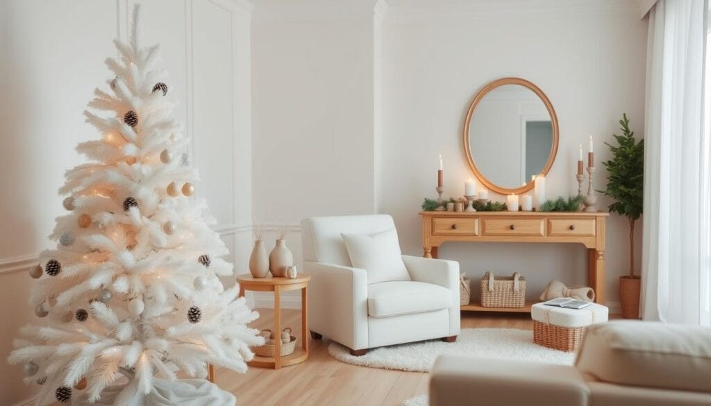 neutral Christmas decor