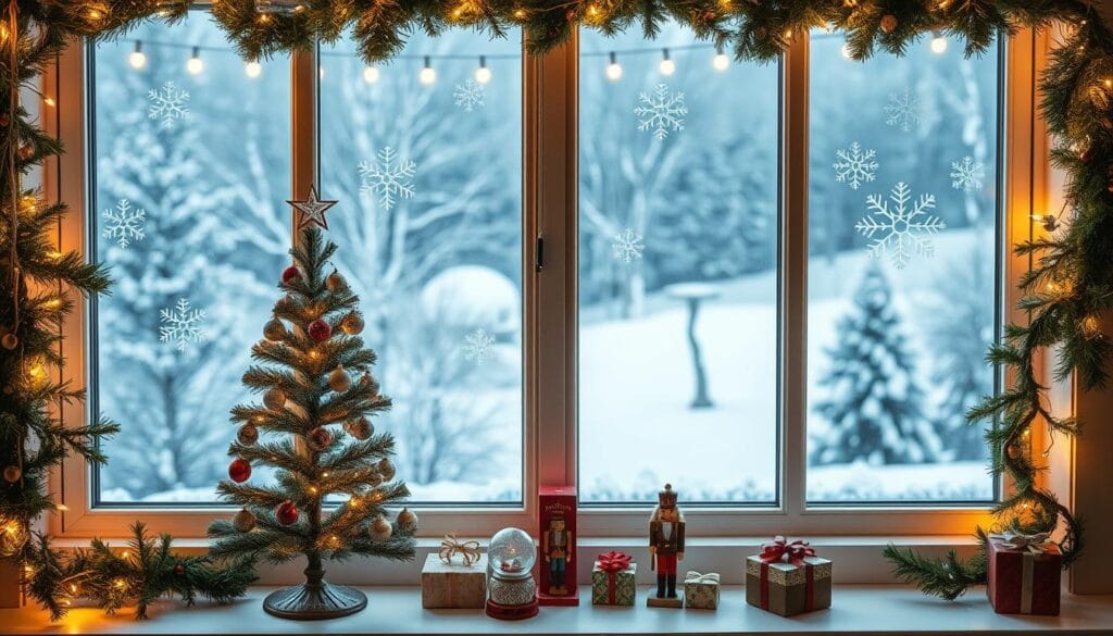 office window christmas decor ideas