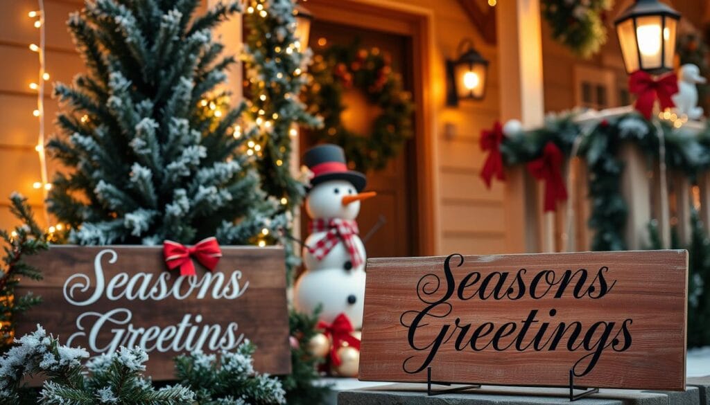 outdoor Christmas display ideas