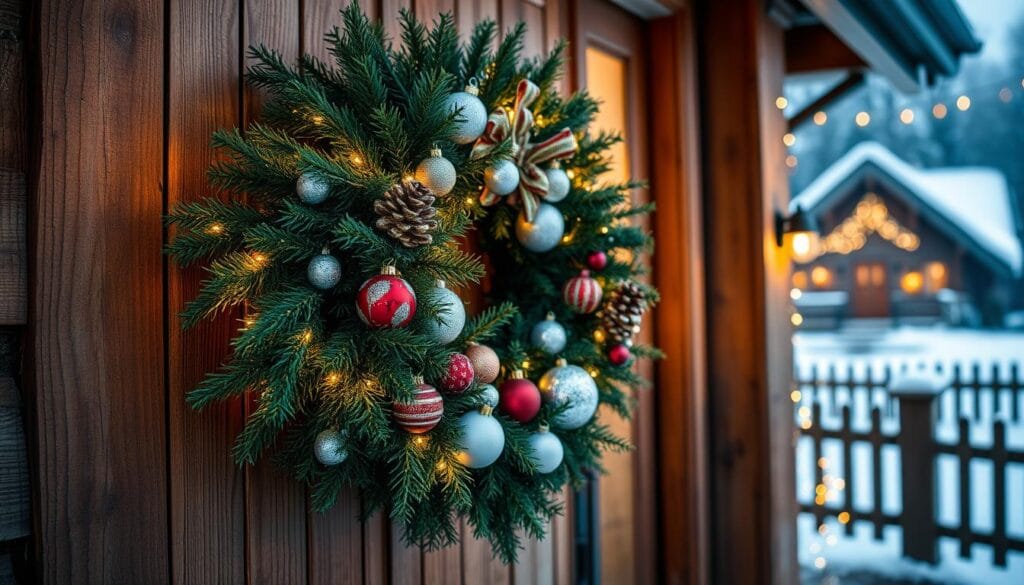 outdoor Christmas wreath ideas