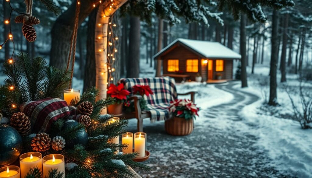 outdoor christmas decorating