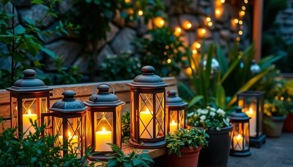 outdoor lantern decor ideas