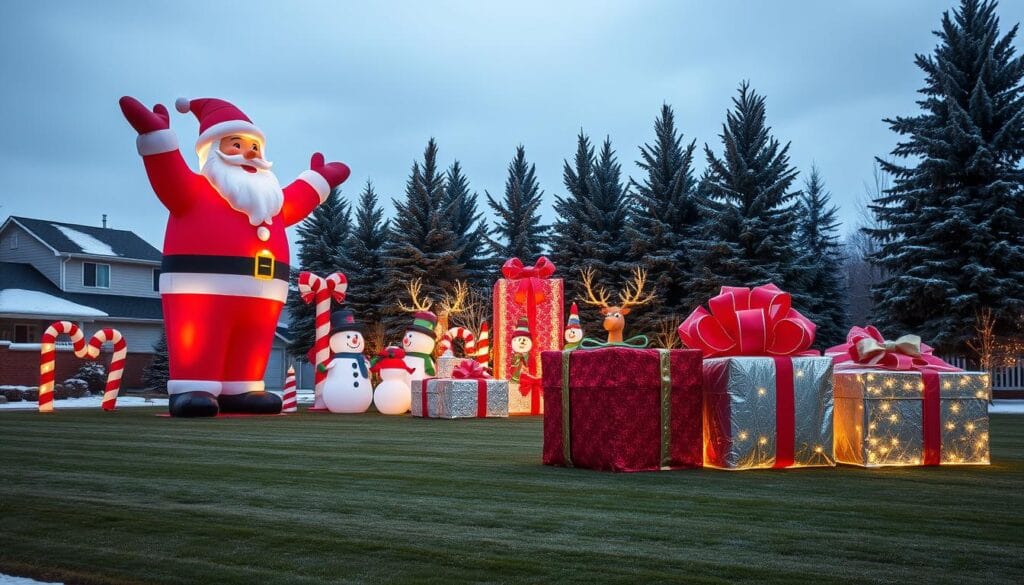 oversized outdoor holiday decorations