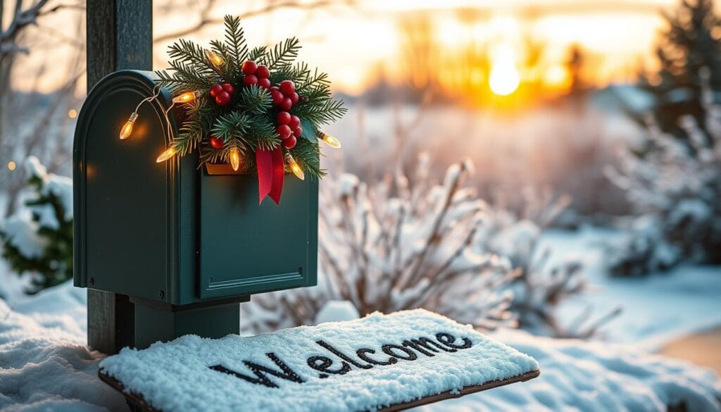 personalized mailbox decor