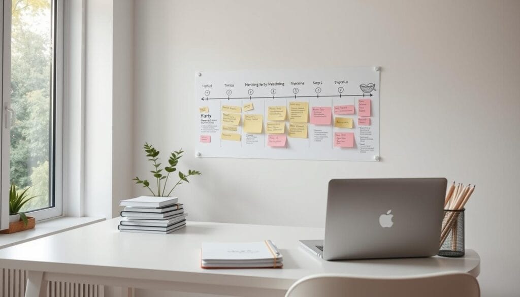 planning a nesting party timeline
