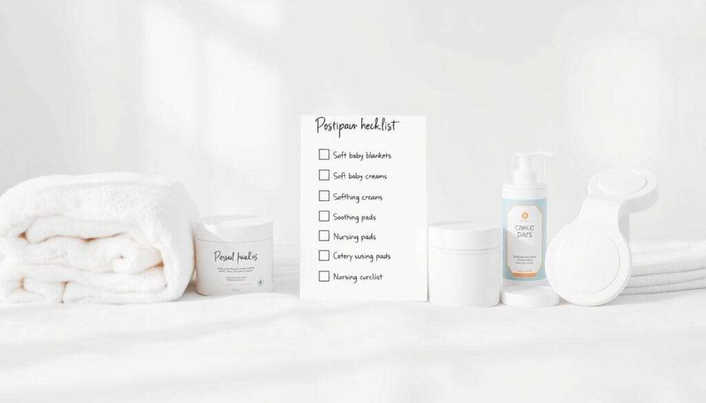 postpartum essentials checklist