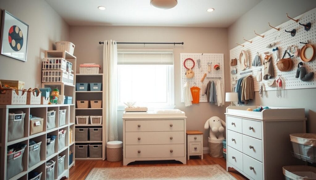 practical nursery storage solutions