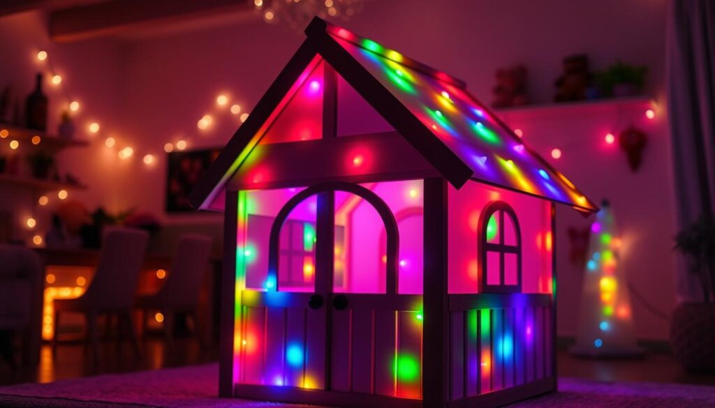 rainbow playhouse lights