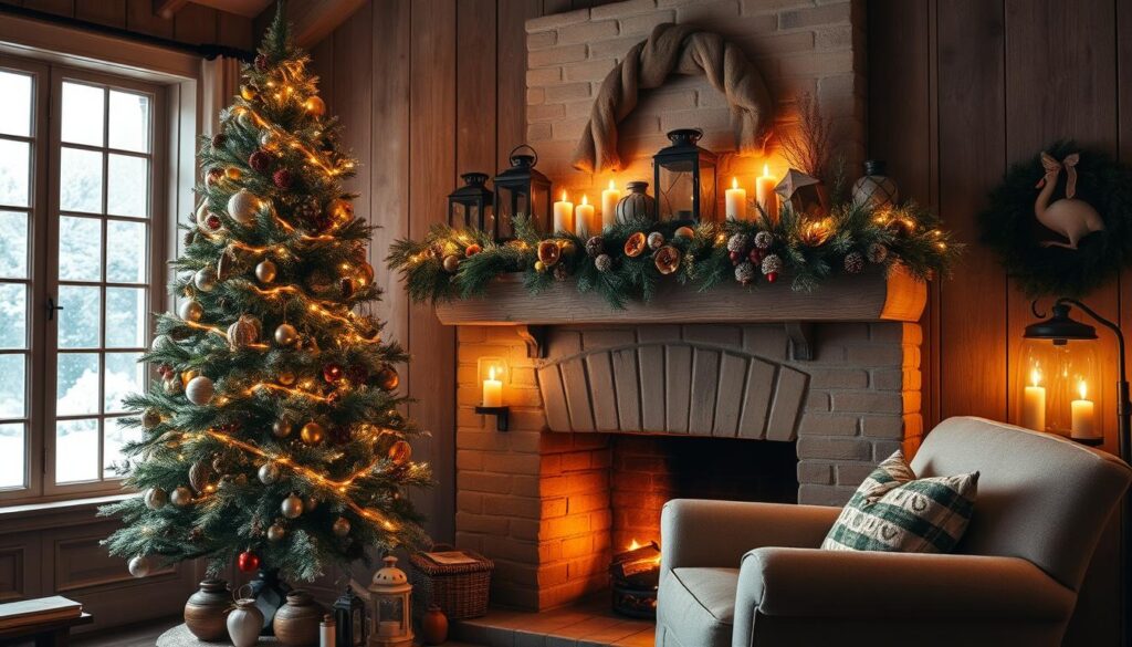 rustic farmhouse christmas decor ideas diy