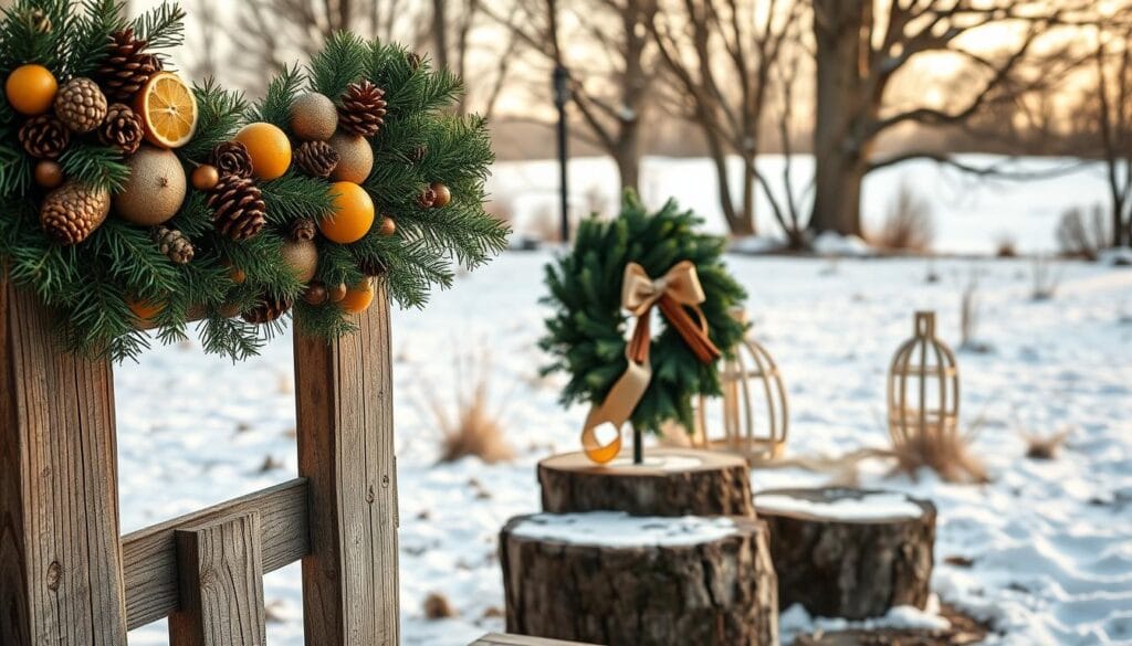 rustic holiday decorating tips
