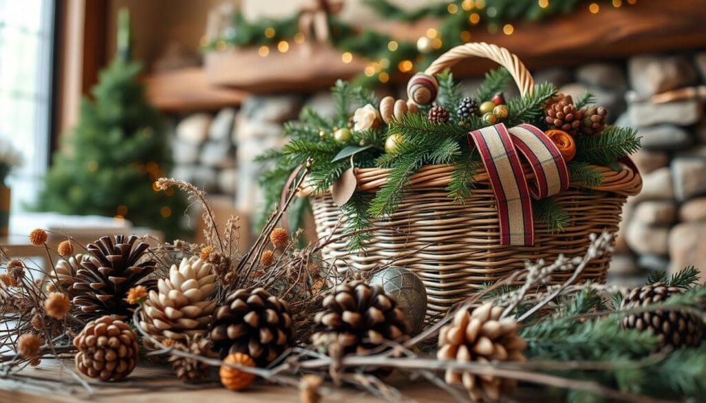 rustic holiday decorations