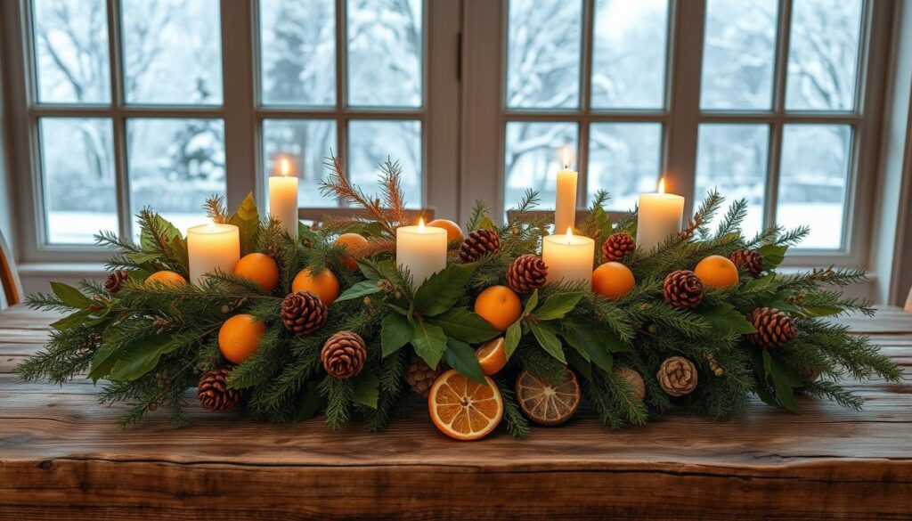 rustic holiday decorations