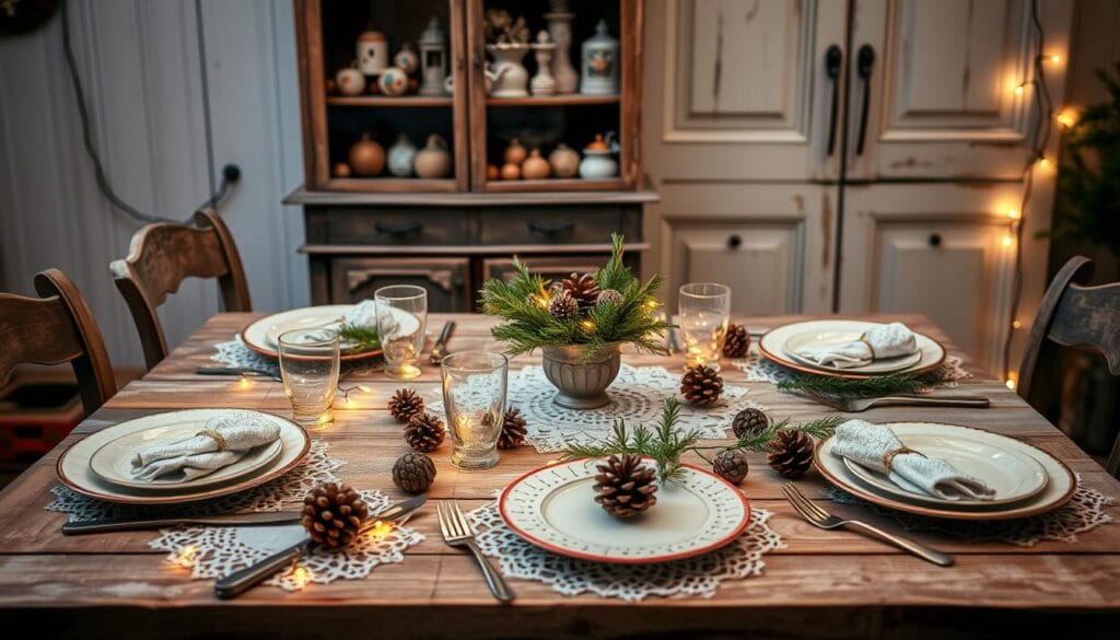shabby chic christmas decor ideas