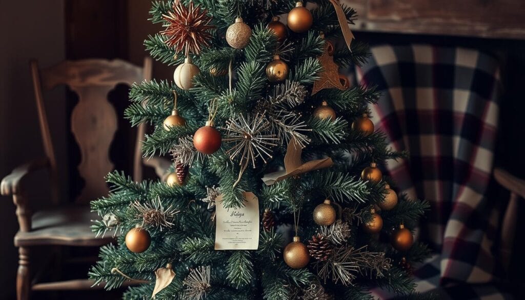 shabby chic christmas tree