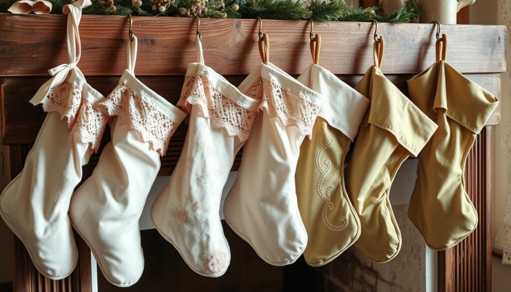 shabby chic stockings