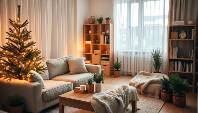 small apartment christmas decor ideas