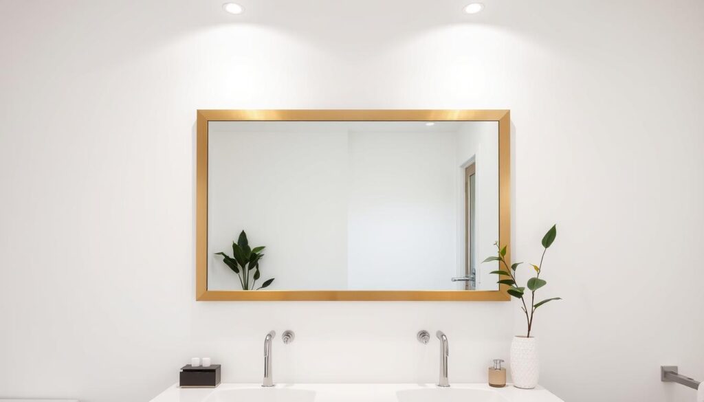 statement mirror as a focal point