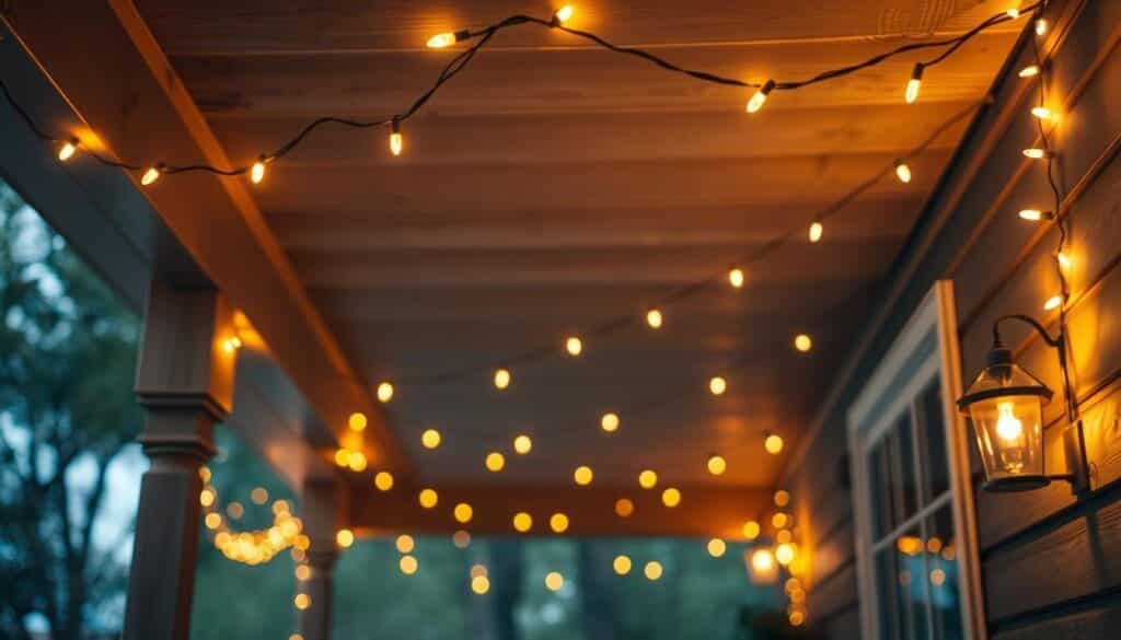 string lights warm ambiance