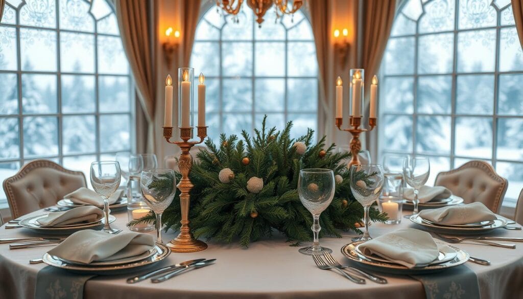 stylish holiday table settings