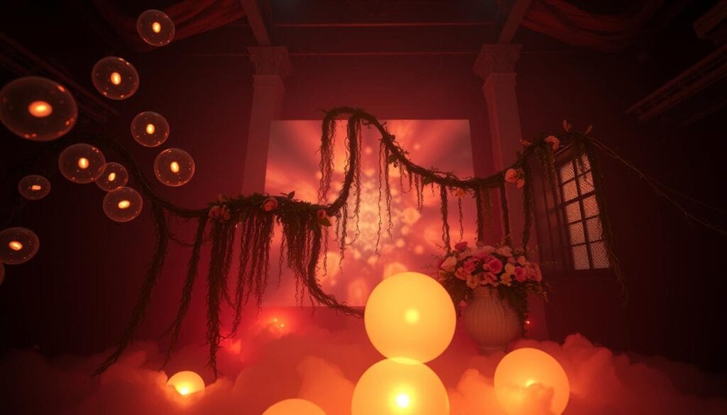 surreal soiree decor
