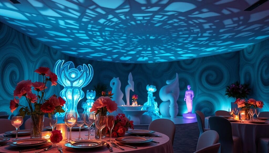 surreal soiree decor