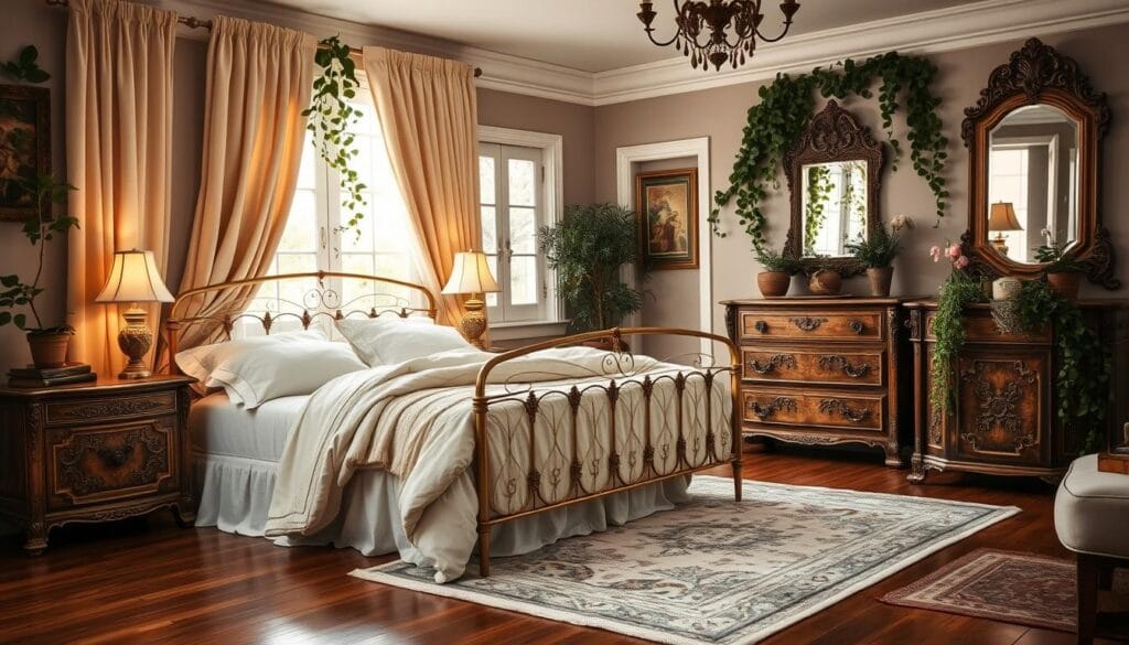 timeless vintage bedroom decor
