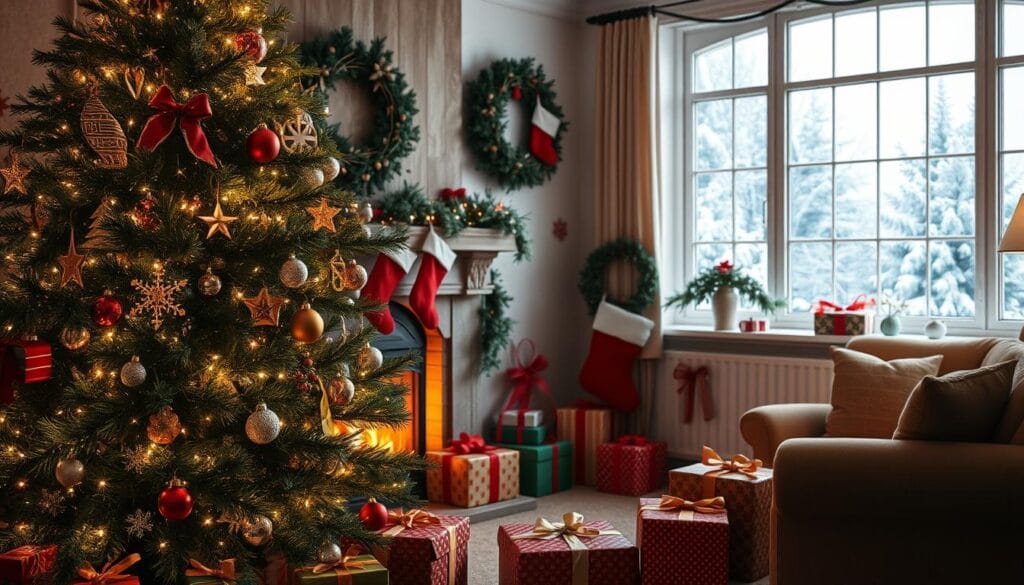 traditional Christmas decor