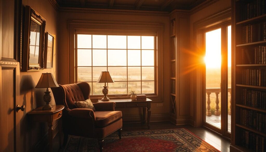 traditional decor cozy nook