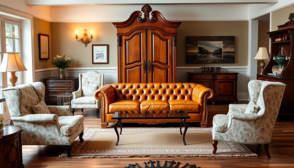 traditional decor furniture selection