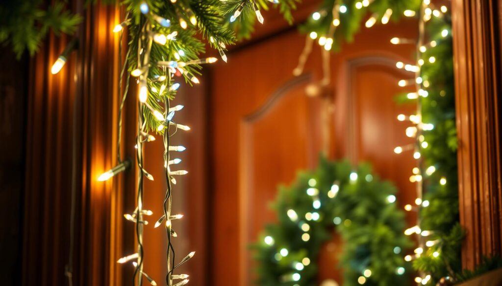 twinkling christmas lights