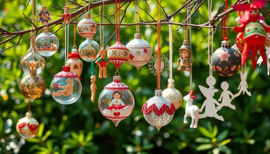 unique Christmas in July ornaments